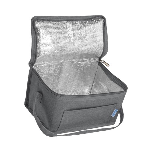 Bolsa nevera r-pet Melange con interior plateado Bolsa nevera r-pet Melange con interior plateado