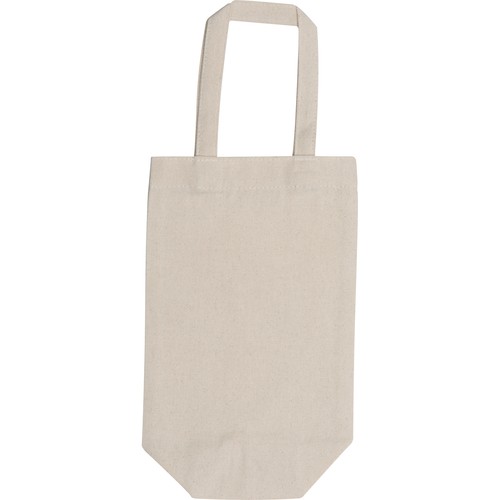 Cadeautasje van katoen voor flessen Cadeautasje van katoen voor flessen