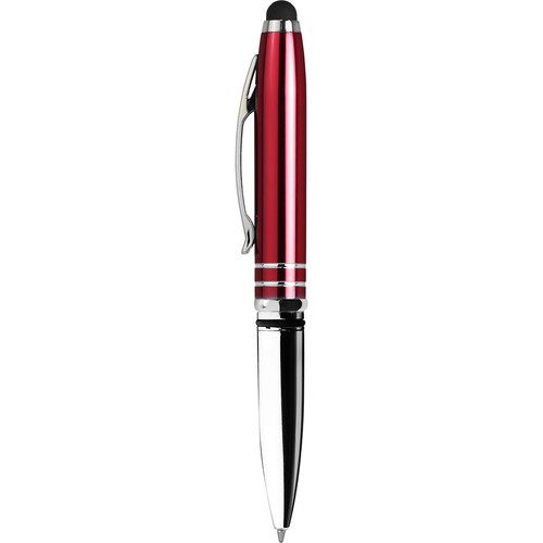 STYLO À BILLE EN PLASTIQUE ET MÉTAL AVEC LUMIÈRE ET TOUCH SCREEN STYLO À BILLE EN PLASTIQUE ET MÉTAL AVEC LUMIÈRE ET TOUCH SCREEN