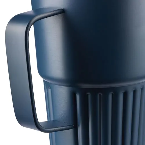 Recycled stainless steel double-walled travel mug (450 ml) Calo