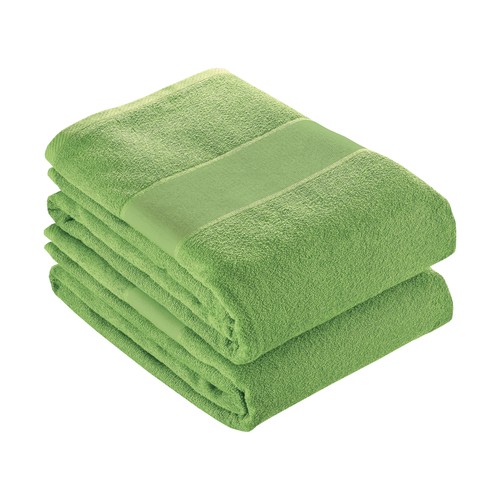 100% cotton (300 g/m2) terry towel with a matching polyester strip for printing 100% cotton (300 g/m2) terry towel with a matching polyester strip for printing
