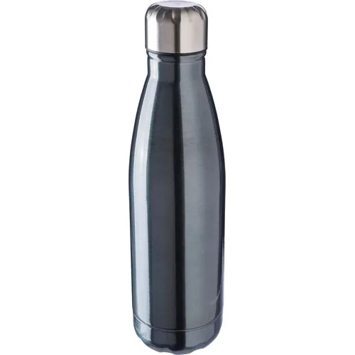 Gourde simple paroi de 650 ml en acier inoxydable recyclé Sumatra Gourde simple paroi de 650 ml en acier inoxydable recyclé Sumatra