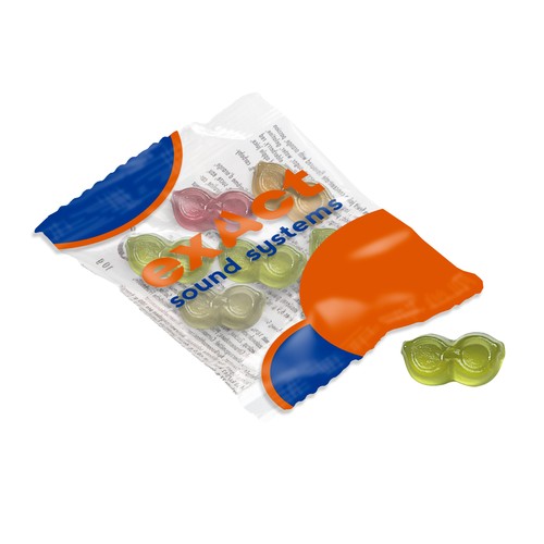 Vruchtengummies in 35 standaard vormen