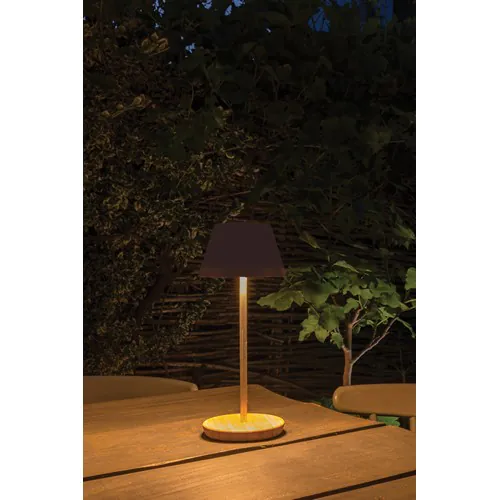 Pure Glow RCS usb-rechargeable recycled plastic table lamp Pure Glow RCS usb-rechargeable recycled plastic table lamp