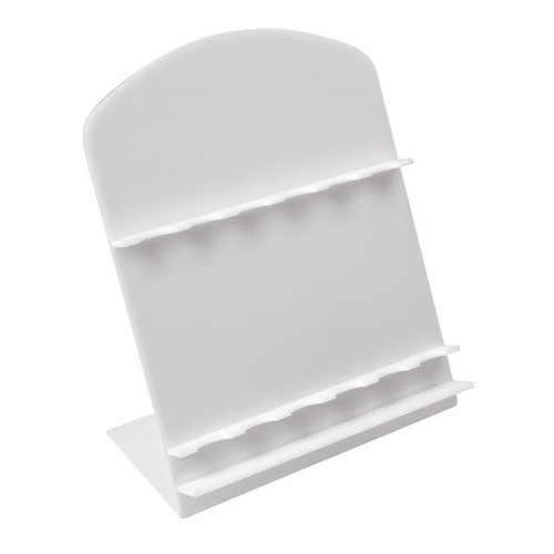 DISPLAY STAND FOR PENS WHITE ACRYLIC