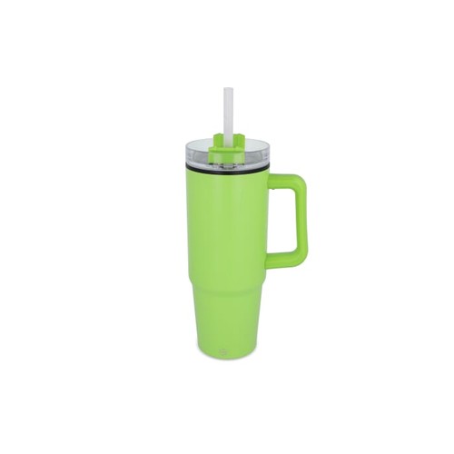 Tasse Miami avec poignée et paille 800ml Tasse Miami avec poignée et paille 800ml