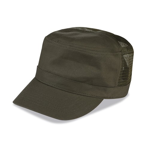CASQUETTE MILITAIRE MESH EN COTON ET POLYESTER CASQUETTE MILITAIRE MESH EN COTON ET POLYESTER
