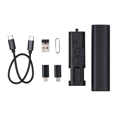 Set cavi in astuccio di plastica