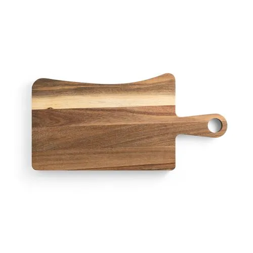 CASSIA. Tabla para quesos de madera de acacia con mango, fabricada con material certificado FSC™ y otros materiales controlados CASSIA. Tabla para quesos de madera de acacia con mango, fabricada con material certificado FSC™ y otros materiales controlados