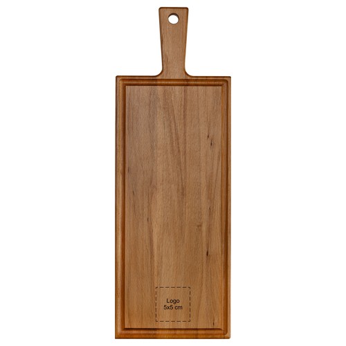 Beech board with handle 48x17 cm Beech board with handle 48x17 cm