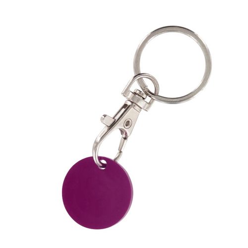 sleutelhanger met winkelmuntje sleutelhanger met winkelmuntje