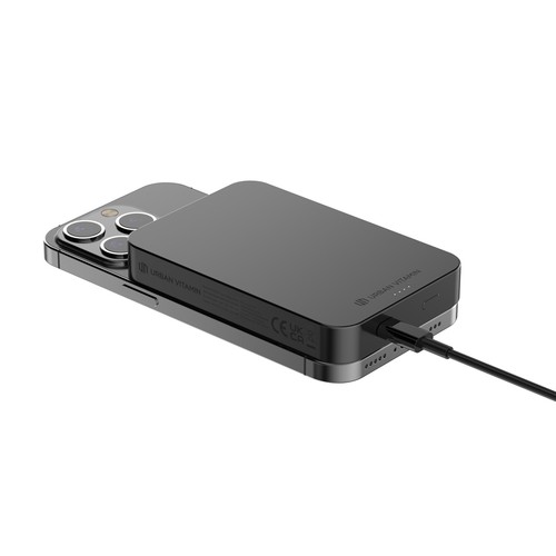 Compton RCS plastique recyclé/aluminium 10 000 mAh powerbank Compton RCS plastique recyclé/aluminium 10 000 mAh powerbank