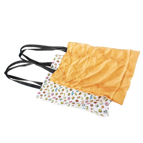 BAG WITH CUSTOMIZABLE RPET HANDLES