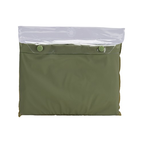 Poncho de pvc con capucha en funda.
