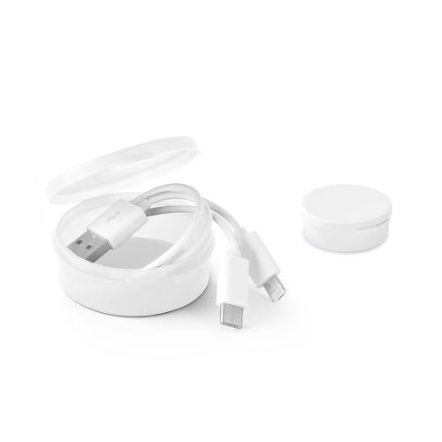 EMMY. Cavetto USB 3 in 1 in ABS e PVC EMMY. Cavetto USB 3 in 1 in ABS e PVC
