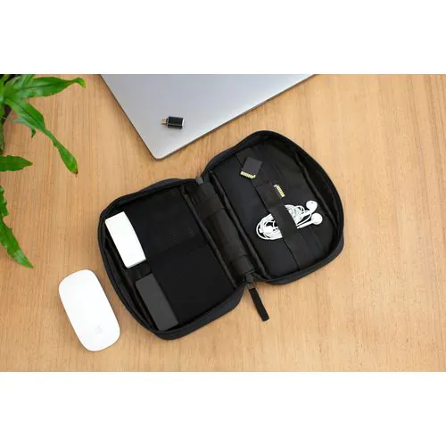 rPET 300D polyester travel pouch Calix rPET 300D polyester travel pouch Calix