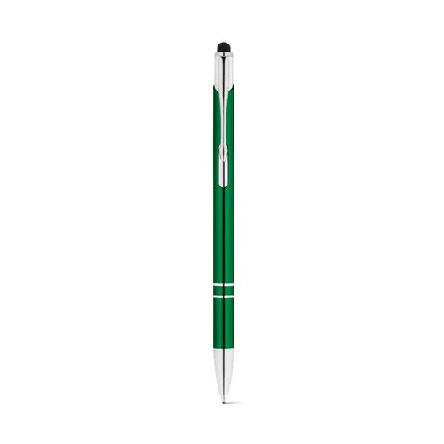 GALBA. Penna a sfera in alluminio con punta touch e clip