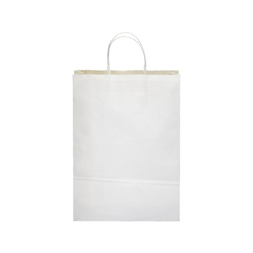 100 g/m2 Papier-Shopper mit Seitenfalte