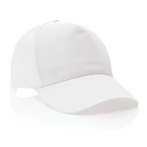 Casquette 5 panneaux en coton recyclé 190gr IMPACT