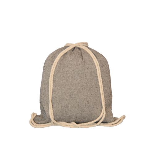 DYED RECYCLE COTTON DRAWSTRING BAG DYED RECYCLE COTTON DRAWSTRING BAG