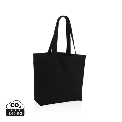 Impact Aware™ re-canvas shopper met vakje 240gsm ongeverfd