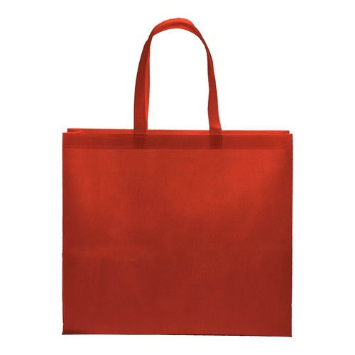 80 g/ m2 R-pet heat-sealed shopping bag with gusset 80 g/ m2 R-pet heat-sealed shopping bag with gusset