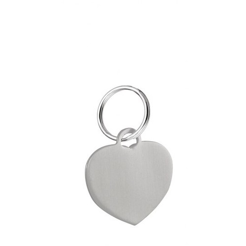 PENDENTIF COEUR ARGENT - 25x22 mm