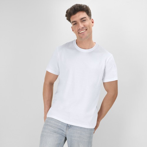 Wit T-Shirt Volwassene Seiyo