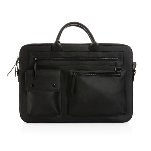 Swiss Peak GRS recycled PU 14 inch laptop bag Swiss Peak GRS recycled PU 14 inch laptop bag