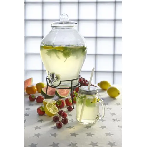Bocal Mason en verre Sakina