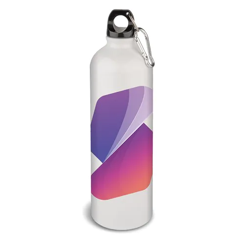750 ML WHITE WATER BOTTLE IN ALUMINUM AND PLASTIC 750 ML WHITE WATER BOTTLE IN ALUMINUM AND PLASTIC