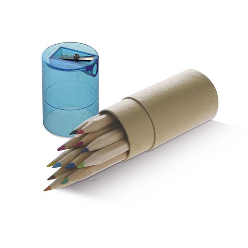 CONFEZIONE 12 MATITE COLORATE IN LEGNO