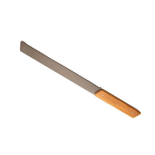 Bread knife 'Stavanger', olive tree wood