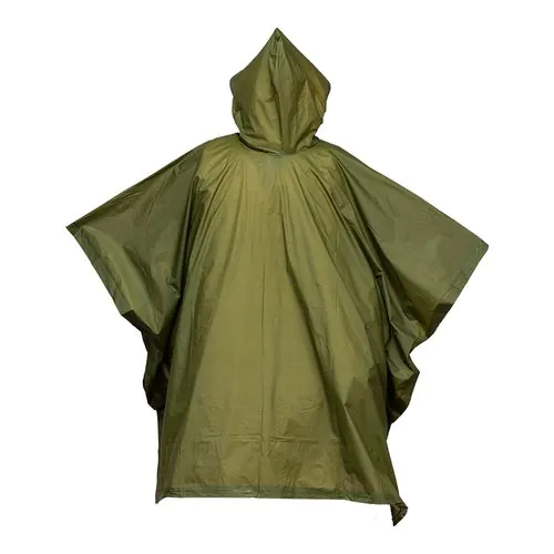 Poncho de pvc con capucha en funda.