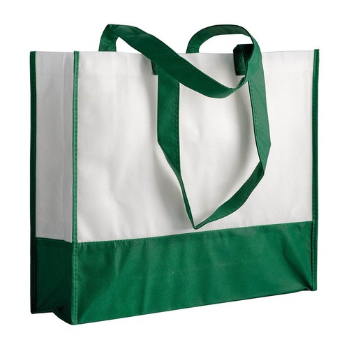80 g/m2 non-woven fabric shopping bag with gusset and long handles 80 g/m2 non-woven fabric shopping bag with gusset and long handles