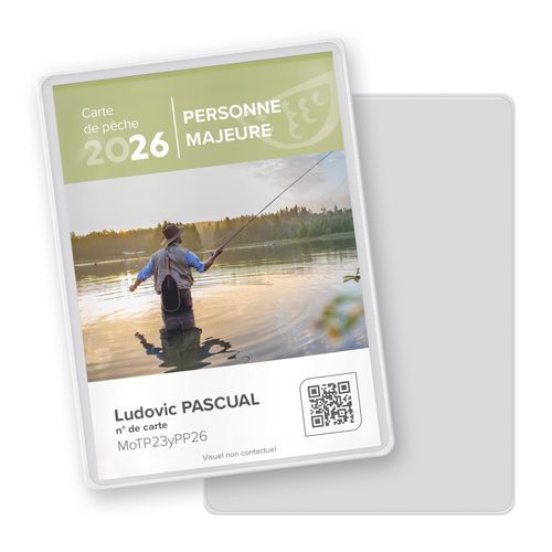 hunting/fishing license holder
