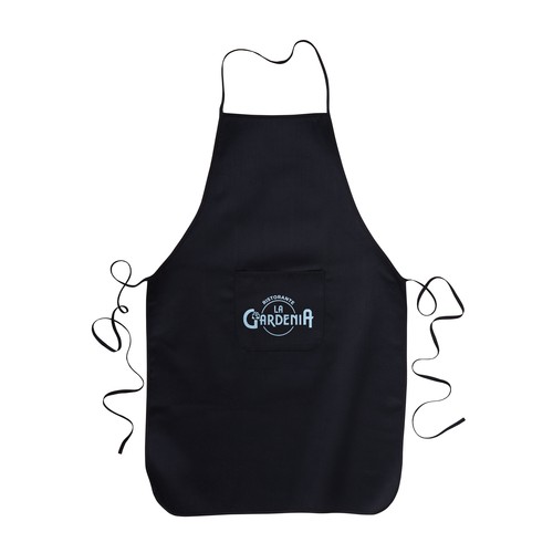 Grembiule lungo con tasca frontale Grembiule lungo con tasca frontale