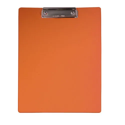 Plastic A4 folder with metal clip Plastic A4 folder with metal clip