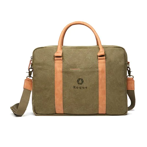 VINGA Bosler RCS recycled canvas computer bag VINGA Bosler RCS recycled canvas computer bag