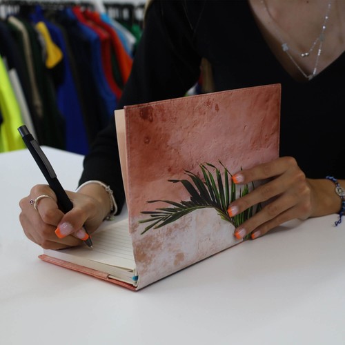 A5 AGENDA COVER IN CUSTOMIZABLE NAPPE