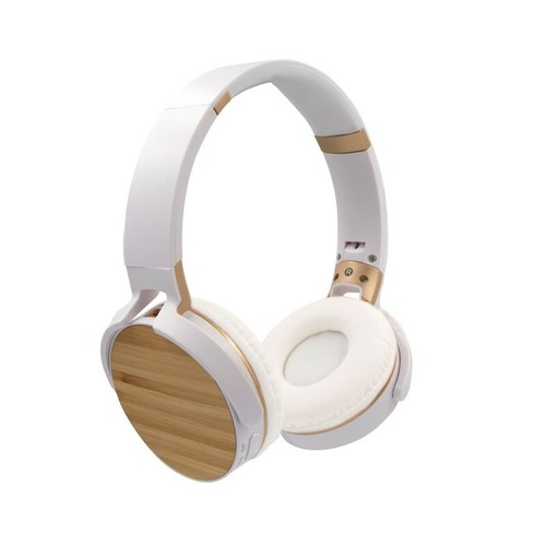 Casque sans fil pliable, détails en bambou | Hollie Casque sans fil pliable, détails en bambou | Hollie