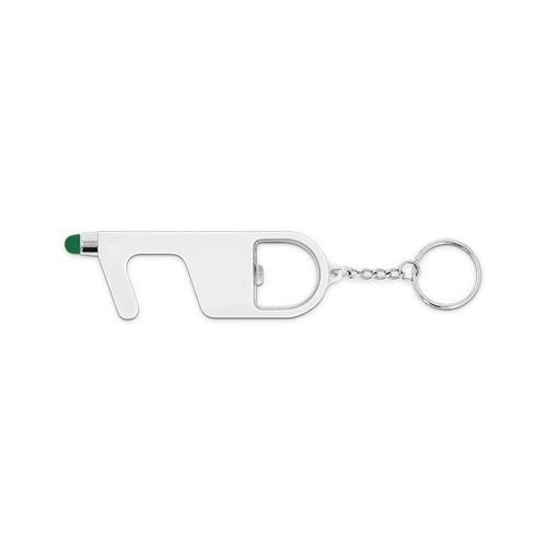 3 IN 1 KEYRING WITHOUT CONTACT AND ANTIBACTERIAL
