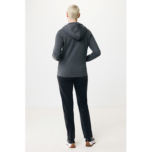 IQONIQ Abisko gerecycled katoen hoodie met rits