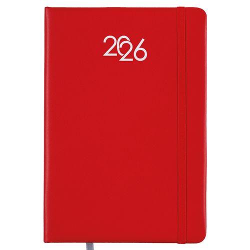 2026 daily planner with hard PU cover