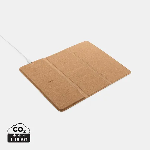 10W wireless charging cork mousepad and stand 10W wireless charging cork mousepad and stand