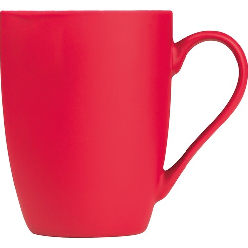 Rubberized ceramic mug