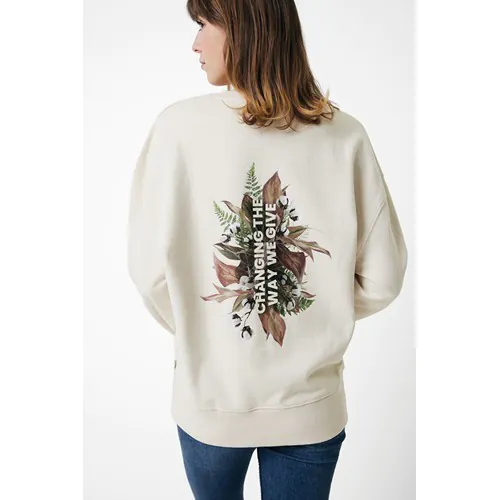 IQONIQ Kruger gerecycled katoen relaxed sweater