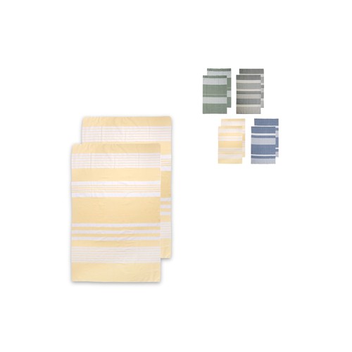 Sagaform Ella hamam serviette 2-pack 50x70cm Sagaform Ella hamam serviette 2-pack 50x70cm