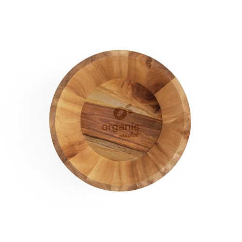 SAGE. Round acacia wood salad bowl