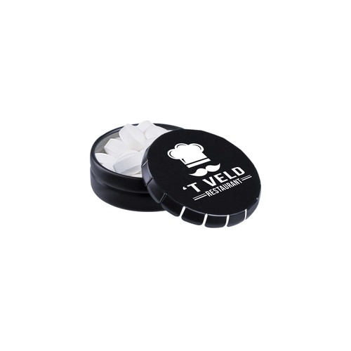 Super mini clic-clac tin filled with mints